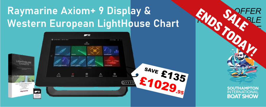 Raymarine Axiom+ 9 - Boat Show Special Offer