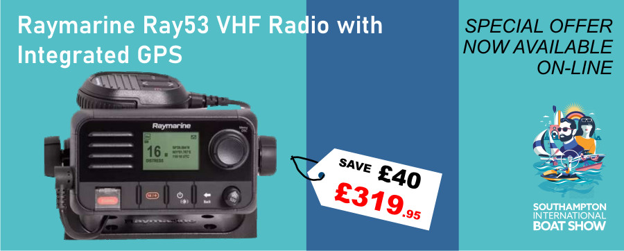 Raymarine RAY53 VHF - Boat Show Offer