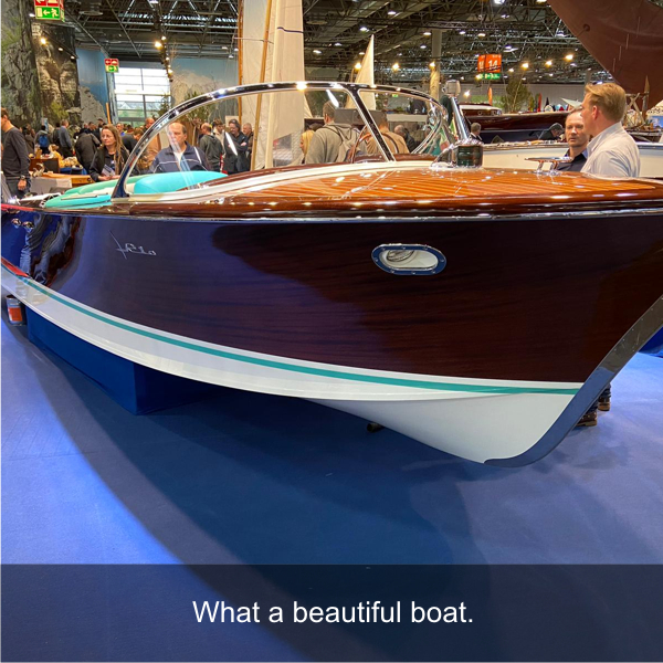 What a beautiful boat