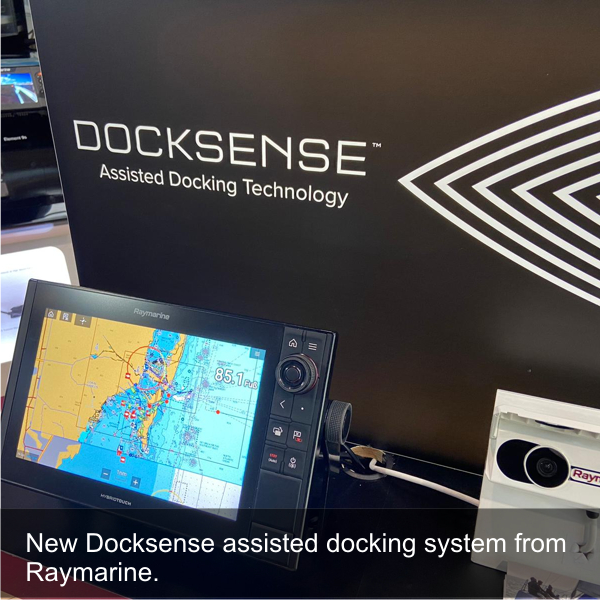 New Docksense assisted docking system from Raymarine